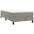 Box Spring Bed Frame Light Gray Twin XL Velvet (US Only) A949-3120799