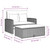 Patio Sofa with Cushions 2-Seater Beige Poly Rattan A949-365135
