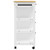 Kitchen Trolley MONZA 33.1"x15.7"x34.8" Solid Wood Pine A949-376114