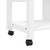 Kitchen Trolley MONZA 33.1"x15.7"x34.8" Solid Wood Pine A949-376114