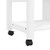Kitchen Trolley MONZA 33.1"x15.7"x34.8" Solid Wood Pine A949-376117