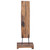 Wine Rack for 6 Bottles 13.8"x13.8"x39.4" Solid Teak Wood A949-288809