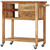 Kitchen Trolley 31.5"x17.7"x35.8" Solid Wood Acacia A949-282754