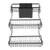 3 Tier Fruit Basket, Countertop Fruits Vegetable Bowl with Banana Hangers and Side Storage Basket,  E415-QPCFSNLZFX3CQHQD5001V0