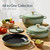 Sage 6-Piece Non-Stick Cast Iron Cookware Set - Skillet Grill Pan Dutch Oven Q280-SGGBC501993