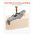 Doweling Jig Kit, Self Centering Dowel Drill Jig for Straight Holes, with Drill Bit Set 1/4", 5/16" E415-ZJJZDXZKJJJYJDU8C001V0