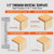 Dovetail Jig, 12 in Width, Dove Tailing Router Jigs with 4 Router Bits & 3 Templates, Precise Align E415-YWJJ12INCHDSQ308N001V0