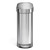 Stainless Steel 12-Gallon Narrow Kitchen Trash Can with Easy Step-on Lid Q280-SILSHIE5348253