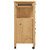 Kitchen Trolley MONZA 33.1"x15.7"x34.8" Solid Wood Pine A949-376109