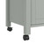 Kitchen Trolley MONZA 33.1"x15.7"x34.8" Solid Wood Pine A949-376110