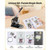 Button Maker Machine, 2.25 in, Pin Maker Machine with 500pcs Button Parts, Circle Cutter, Hex Wrenc E415-BJSKXZJ58MMSUVL9F001V0