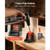 Pocket Hole Jig Kit, 1/2" to 1-1/2" Adjustable, Lightweight Jig Pocket Hole System with Dust Collec E415-TSXKKJSLDPF0A5R4Z001V0