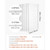 Cutting Plates, 6 Pcs, 8.86 x 6.14 in, Clear Polycarbonate Material, Die Cut Pads Compatible with   E415-DPPJ6INCHSD0HCAL9001V0