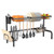 2 Tier Black Steel Adjustable Over the Sink Dish Drying Rack Q280-COBL2948