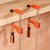 Bar Clamps for Woodworking, 2-Pack 24 inch Opening, Lockable F-Clamp with 600 lbs Load Limit, 2-1/2 E415-FJ24INCH2GZTLIK3X001V0