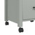 Kitchen Trolley MONZA 18.9"x15.7"x34.8" Solid Wood Pine A949-376086