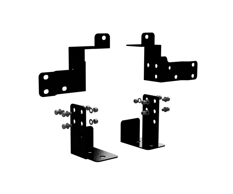 BroncBooster Bumper Relocation Brackets for Body Lifts