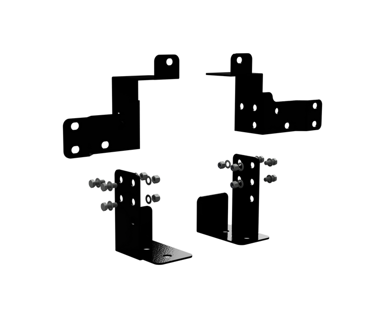 BroncBooster Bumper Relocation Brackets for Body Lifts