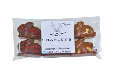 Dark & Milk Chocolate Easter Bunnies