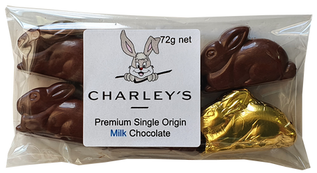 Charley's Premium Single Origin Milk Chocolate