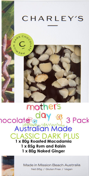 Mother's Day Special Classic Dark Chocolate Tasting Pack. Premium Single Origin Chocolate
