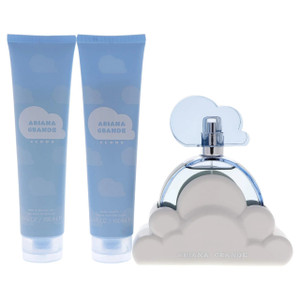 Cloud by Ariana Grande Gift Set (Includes 3.4 oz Perfume, 3.4 oz Shower Gel, and 3.4 oz Body Souffle) Z991-AGARG4534GSW