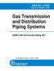 ASME B31.8-2025 Gas Transmission and Distribution