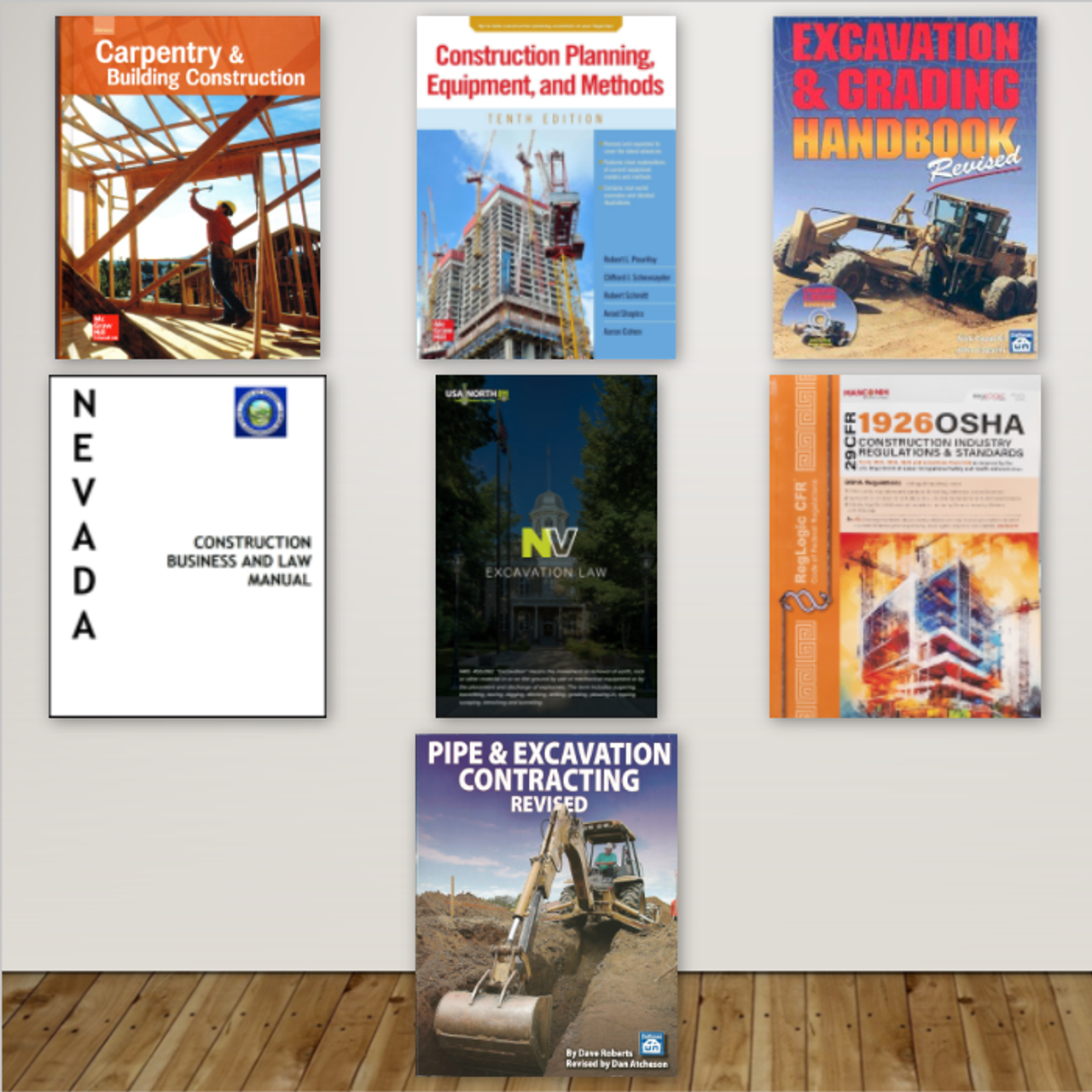 Nevada A-7 Excavating and Grading Book Set