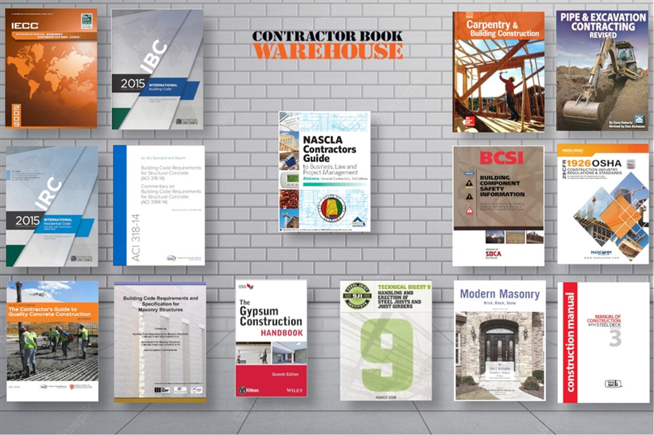 Alabama Under Four Stories Contractor PSI Exam Bookset