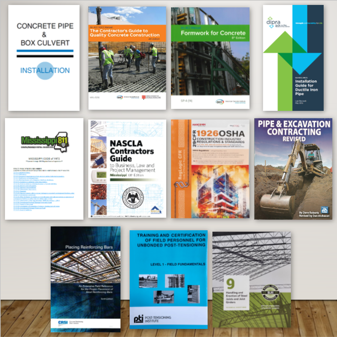 Mississippi Municipal Contracting Exam Book Set