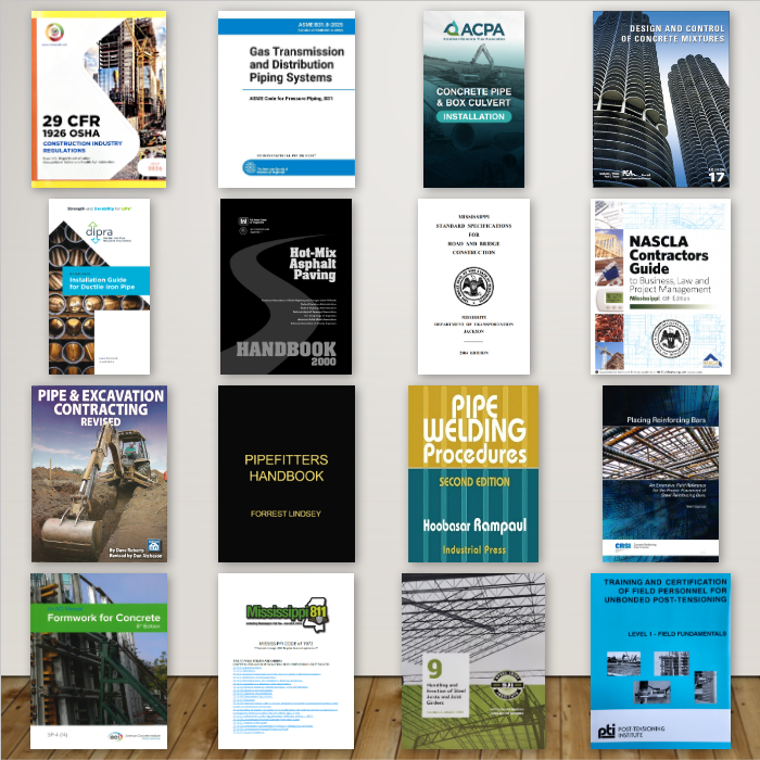 Mississippi Heavy Construction Exam Reference Book Set
