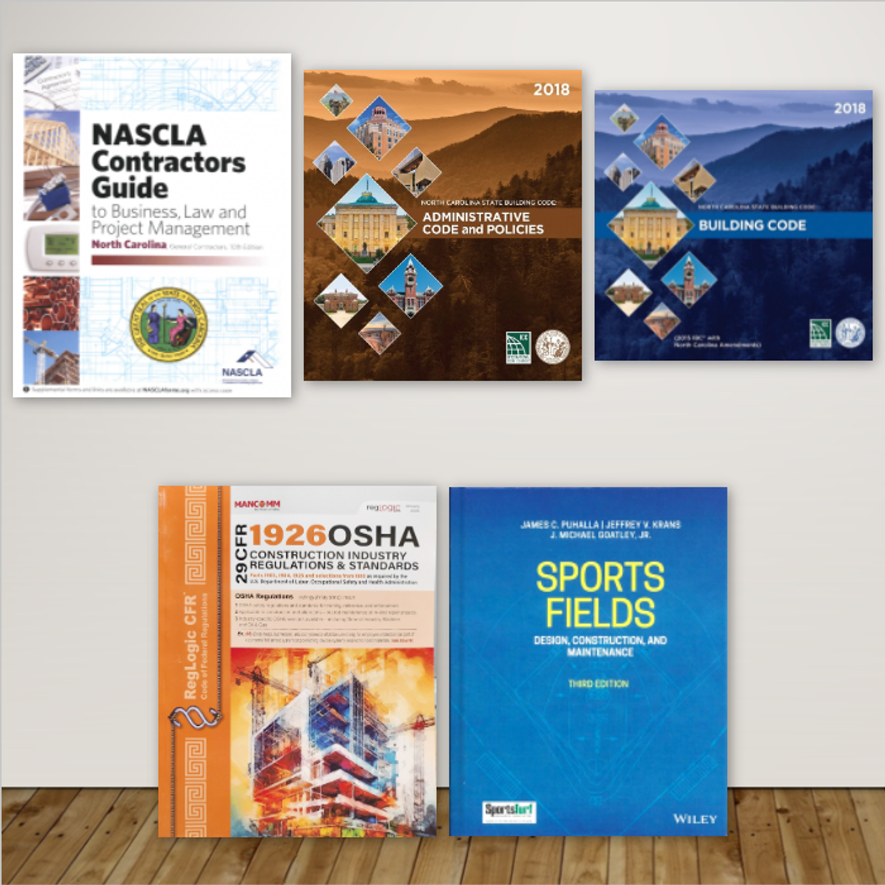 Package #6 Sports Fields, NC Building Code 2018, NC Administrative Code 2018, OSHA, NC Business & Law Package #6 Sports Fields, NC Building Code 2018, NC Administrative Code 2018, OSHA, NC Business & Law
