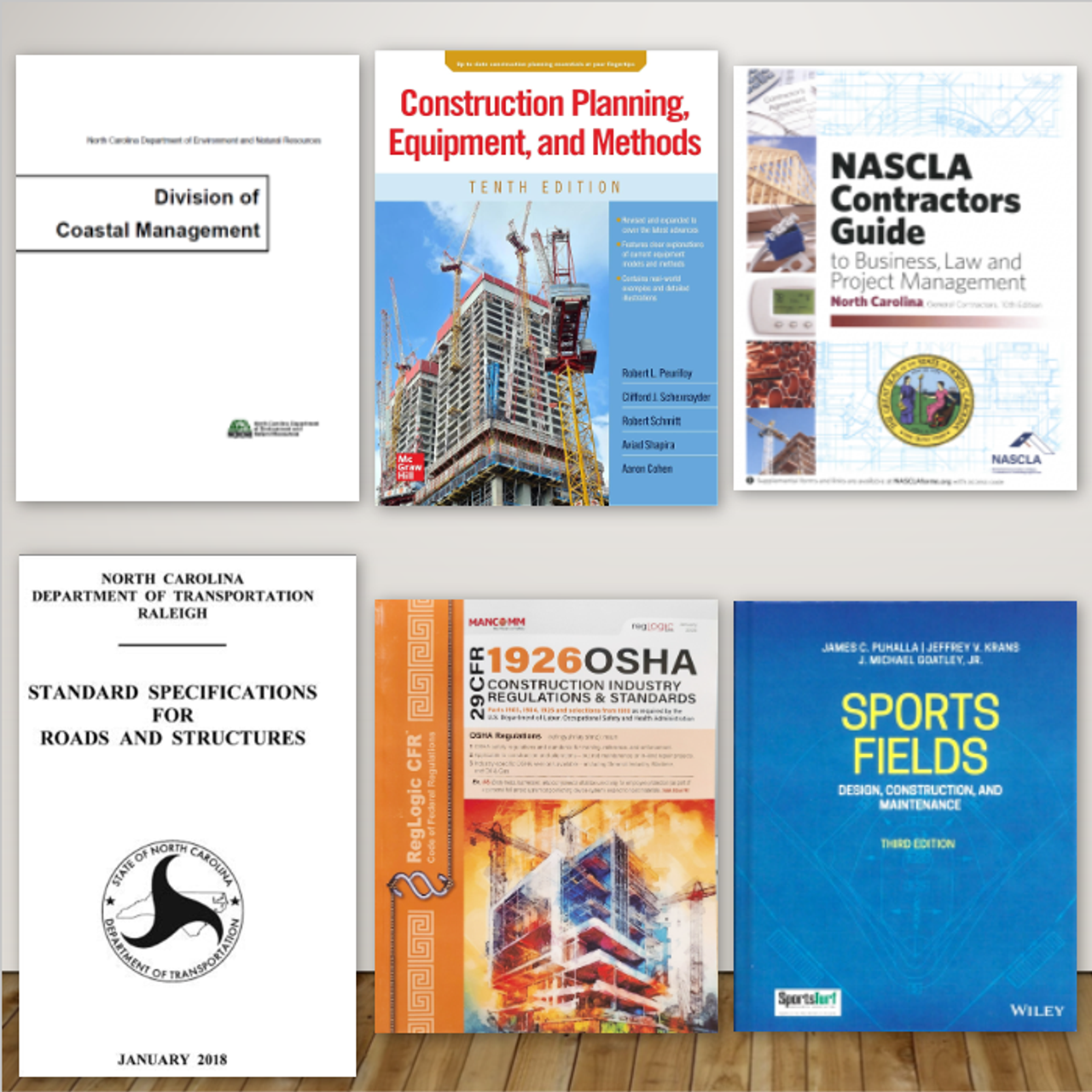 North Carolina Highway Contractor Books Allowed into the Exam