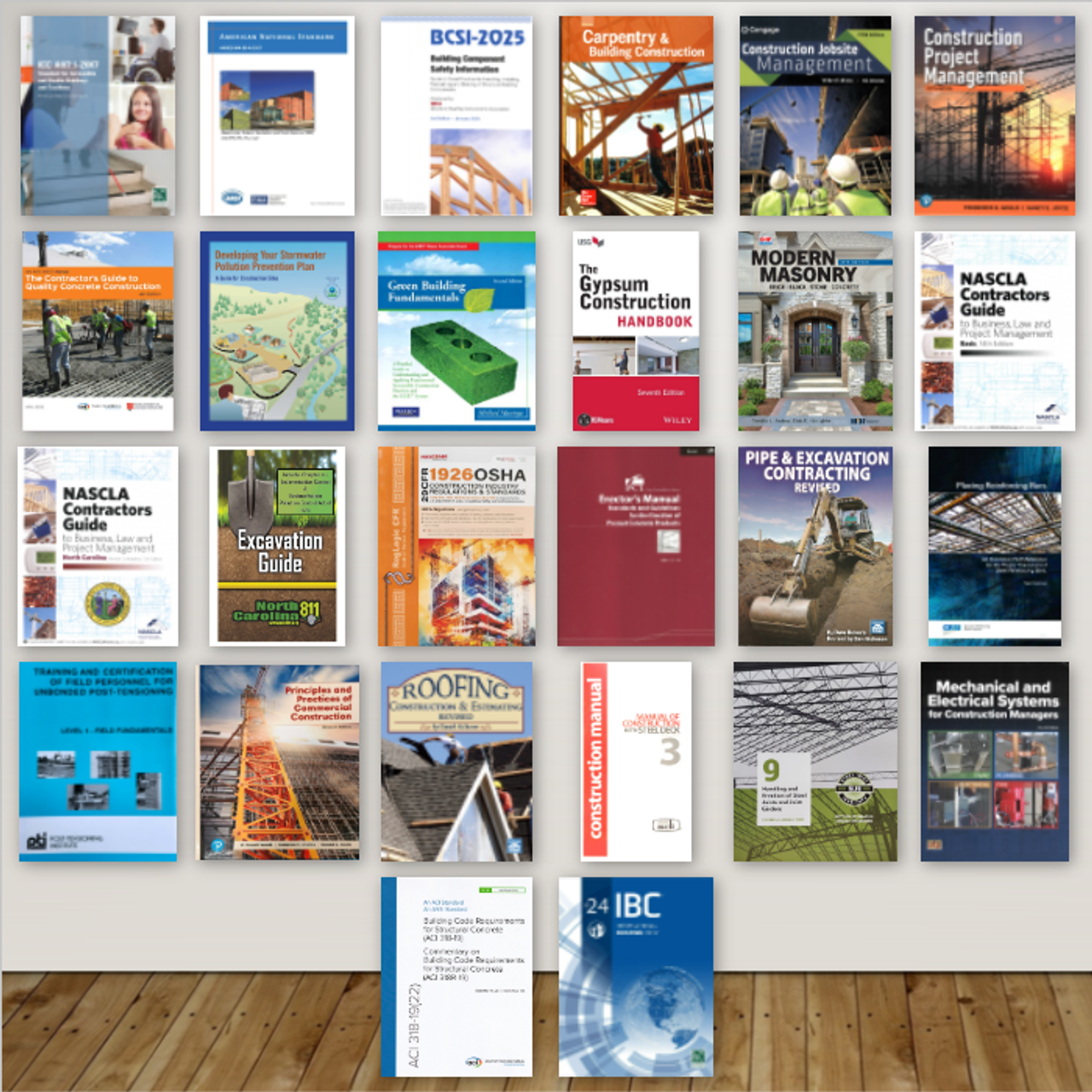 North Carolina NASCLA PSI EXAM Book Set