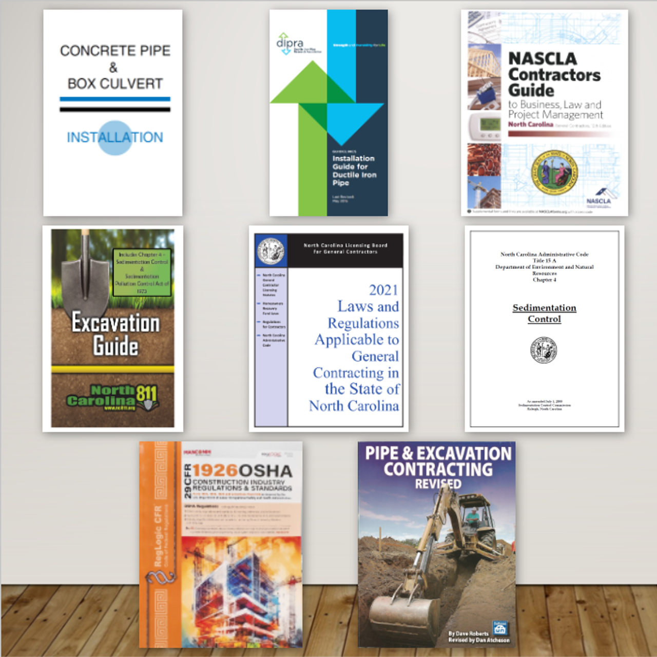 North Carolina Public Utilities Water and Sewer Lines PSI Exam Bookset