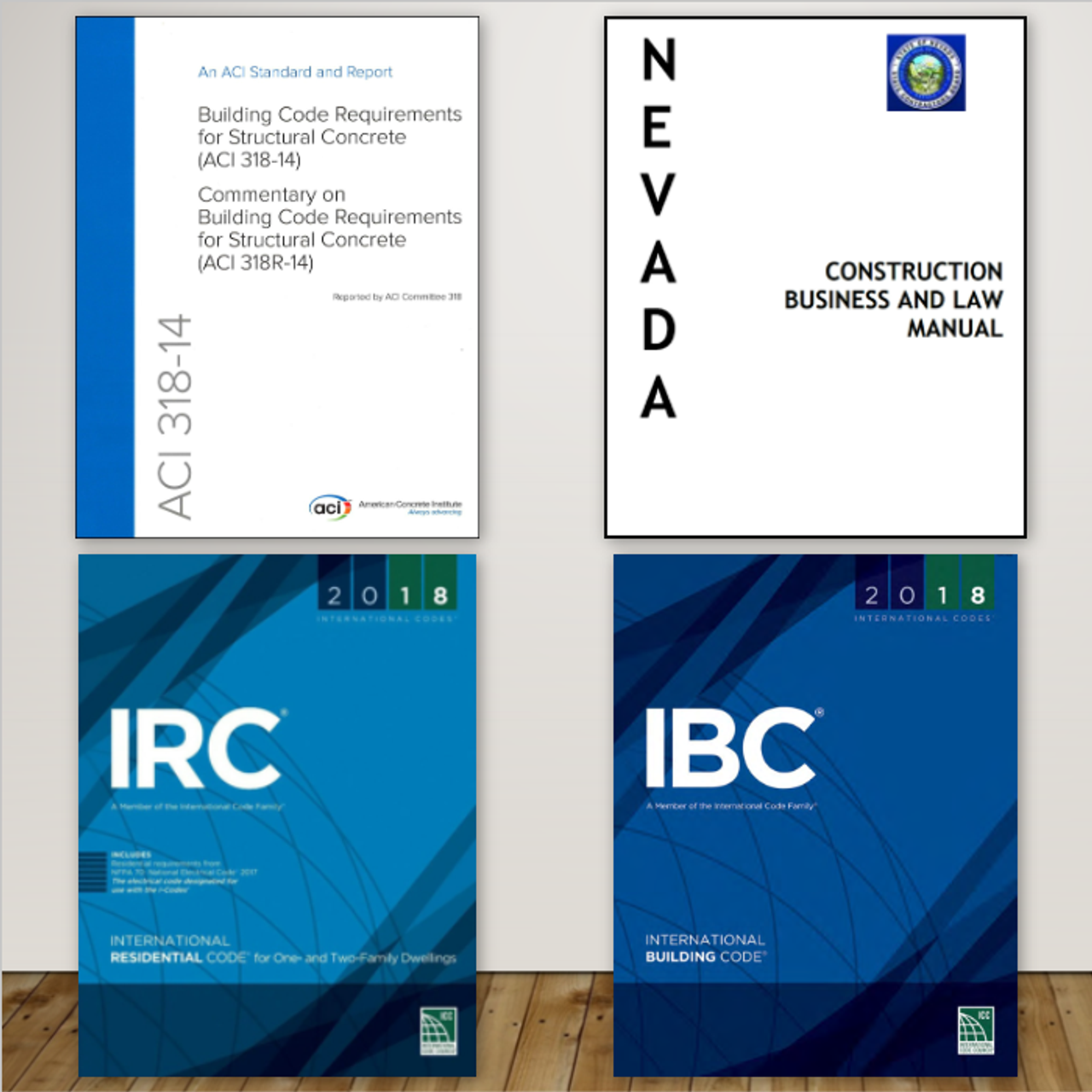 Books Allowed into the Nevada B-2 Residential and Small Commercial General Building Contractor Exam