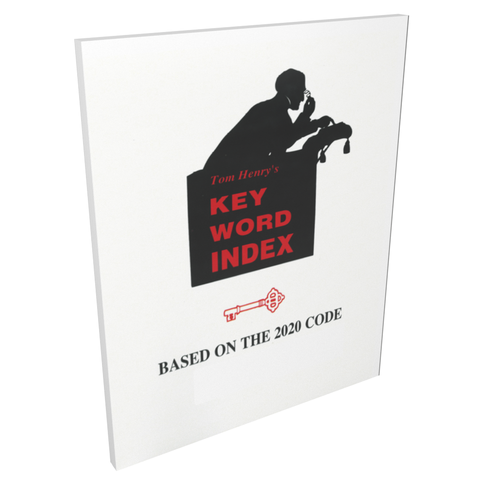 Tom Henry's Key Word Index 2020