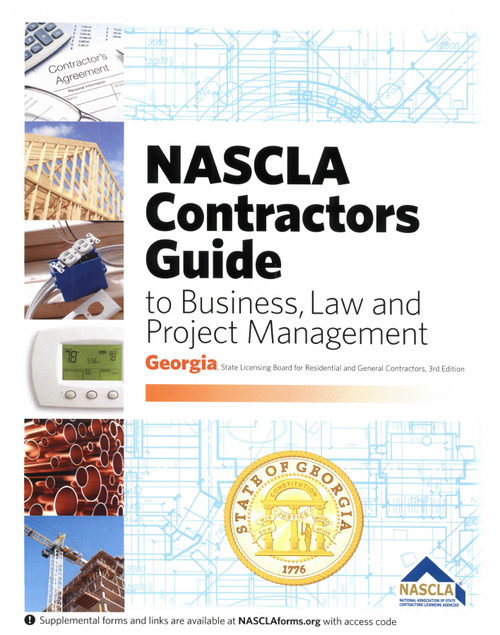 GEORGIA Contractors Guide to Business, Law, and Project Management, GEORGIA Contractors Guide to Business, Law, and Project Management,