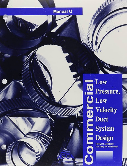 Manual Q - Commercial Low Pressure, Low Velocity Duct System Design Manual Q - Commercial Low Pressure, Low Velocity Duct System Design