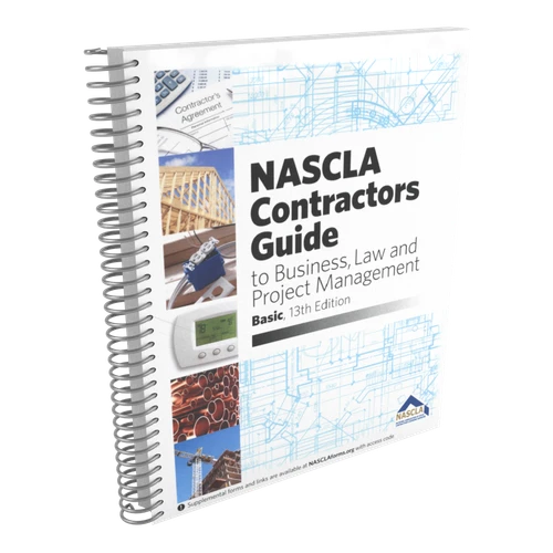 NASCLA Contractors Guide to Business, Law and Project Management - Basic 14th Edition