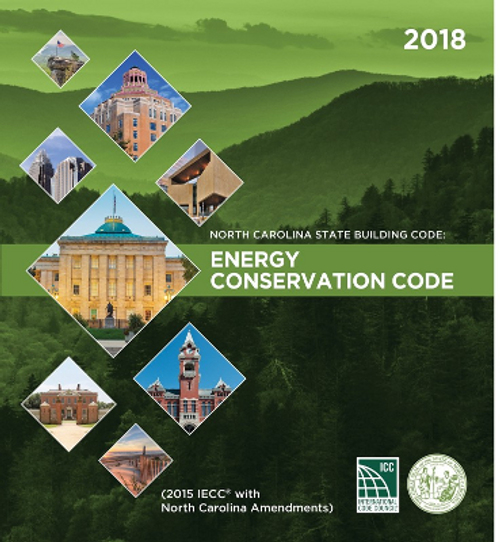 North Carolina Energy Conservation Code 2018