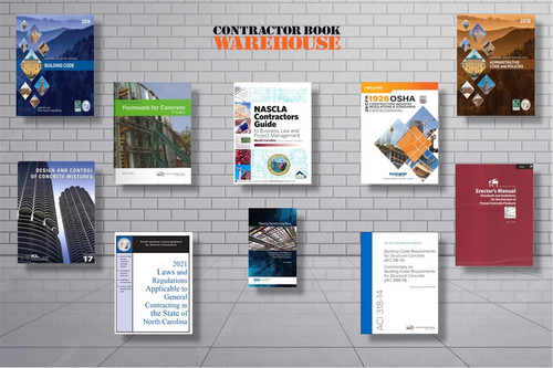 North Carolina Concrete Contractor PSI Exam Bookset