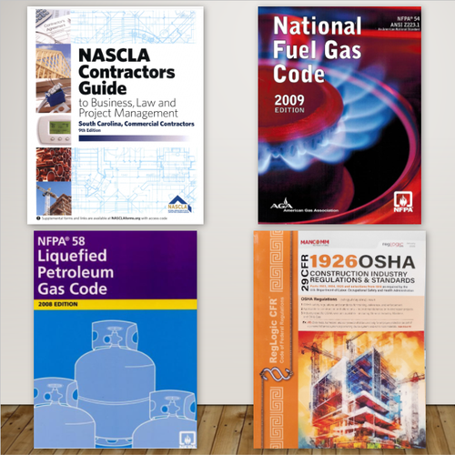 South Carolina LP Gas Installer Complete Book Set South Carolina LP Gas Installer Complete Book Set