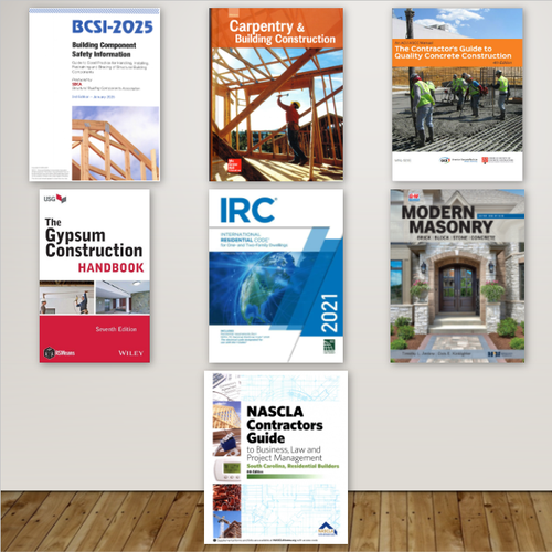 South Carolina Residential Builder Exam Complete Book Set South Carolina Residential Builder Exam Complete Book Set