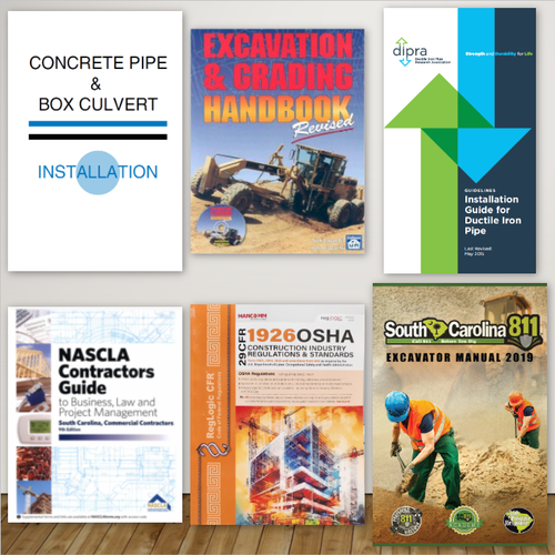 South Carolina Water & Sewer Line Contractor Exam Complete Book Set