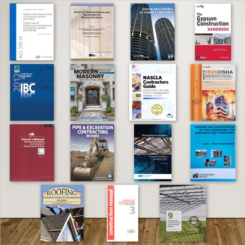 Complete Book Set for the Tennessee BC-B, C - Combined - Commercial / Industrial Contractor Exam.