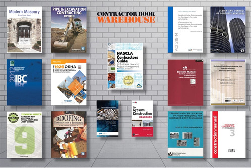 Complete Book Set for the Tennessee BC-B, C - Combined - Commercial / Industrial Contractor Exam.