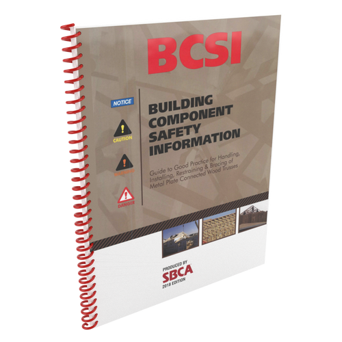 Guide to Good Practice for Handling, Installing, Restraining & Bracing of Metal Plate Connected Wood Trusses 2018 Edition Guide to Good Practice for Handling, Installing, Restraining & Bracing of Metal Plate Connected Wood Trusses 2018 Edition