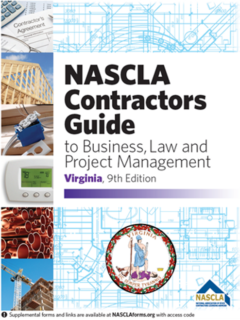 VIRGINIA Contractors Guide to Business, Law and Project Management, 9th Edition