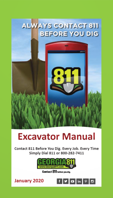 GA Excavator Manual 811